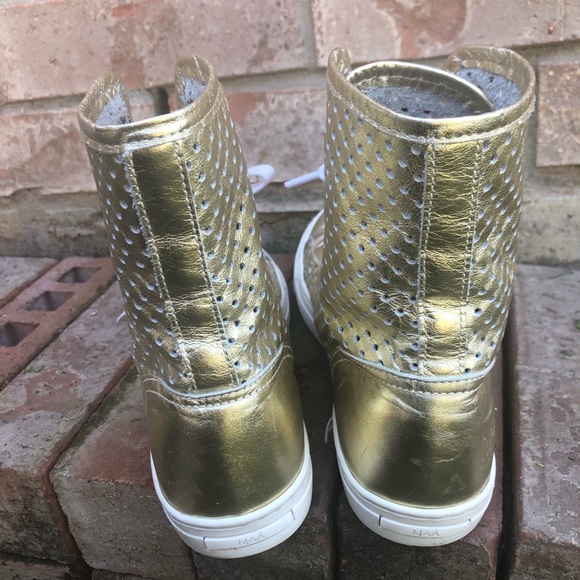 MAA leather high top sneakers - Picture 3 of 16